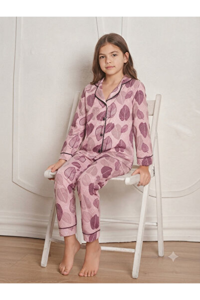 Mini Moon Homewear Kız Çocuk %100 Pamuklu Sevimli Figür Baskılı İkili Pijama ...