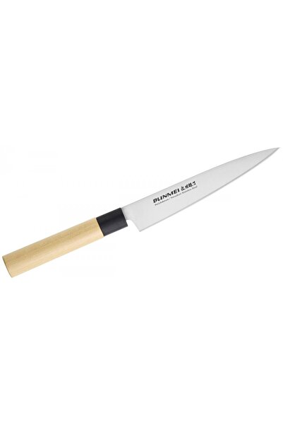 Bunmei Cutut de bucatarie, Bunmei, Inox, 15 cm, Argintiu/Bej