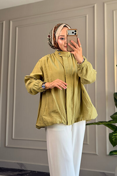Suede Style 6515 - سترة نسائية أنيقة ومريحة بأكمام قصيرة وفضفاضة من قماش فيفا...
