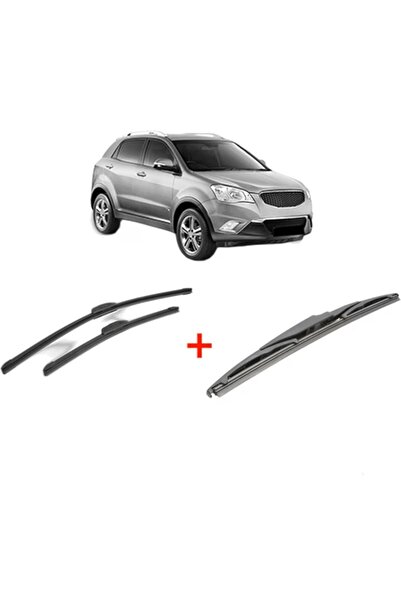 Bosch Σετ 3 υαλοκαθαριστήρων SSANGYONG KORANDO (CK) από το 2010, για το μπροσ...