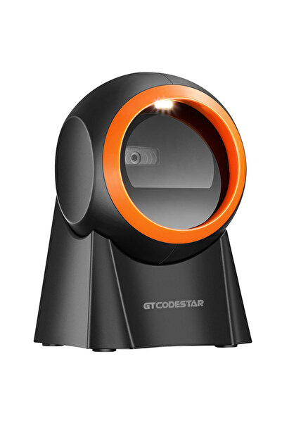 GTCODESTAR επιτραπέζιο barcode scanner GT-8800F, 1D & 2D, ενσύρματο, μαύρο