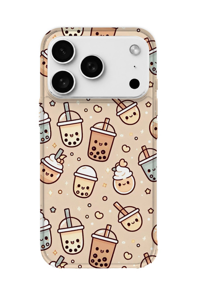 lelia iPhone 17 Pro Compatible Printed Transparent Phone Case |   Collection:...