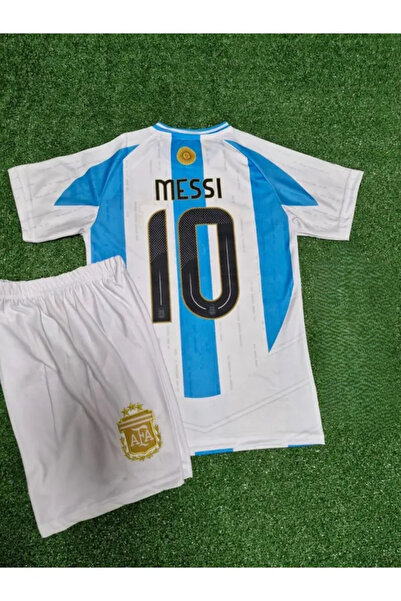 FRAGOLA Lionel Messi Arjantin 2024/25 Yeni Sezon Çocuk Forması