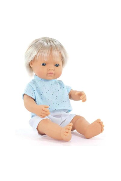 Miniland Baby Miniland 38 cm Sarışın Erkek Bebek | Anatomik Gerçekçi Eğitim v...