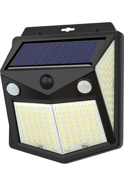 SUPERFIRE Σετ 2 Ηλιακών Φωτιστικών Τοίχου 40W 310lm Πράσινο με Αισθητήρα Κίνη...