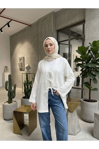 Foremia تونيك موسلين بثلاثة أربطة - إكرو