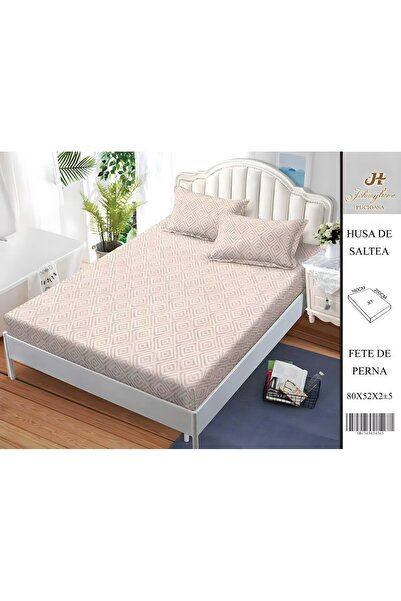 OEM Satin Cotton Bed Cover 2 Persons 3 Pieces with Elastic 160x200 cm, Model ...