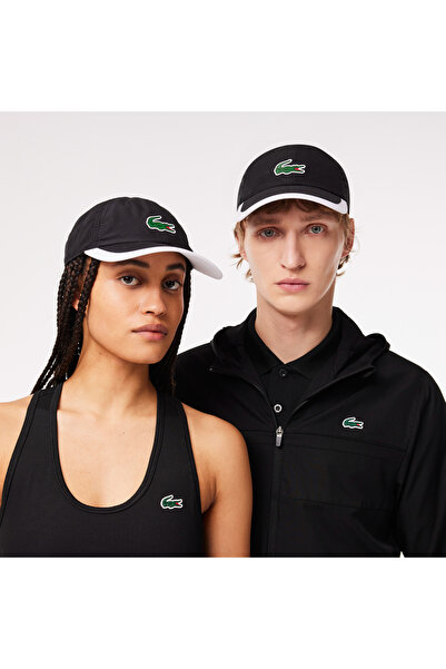 Lacoste SPORT Unisex Siyah Şapka