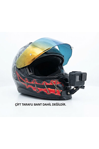 Kanem3D NEXX Y.1000.R NIGHT RIDER Uyumlu Aksiyon Kamera Aparatı - Kask Çene B...