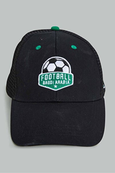 REDTAG Men Navy Saudi Arabia Football Cap