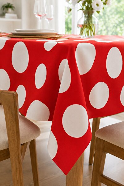 Bikaya Home Honeycomb Textured Tablecloth |   150X180 cm |   4 People |   Mod...