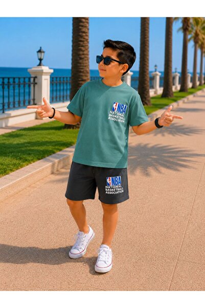 KOKOŞ BEBEK Printed Boys' Suit - Age 3/10 - 31764