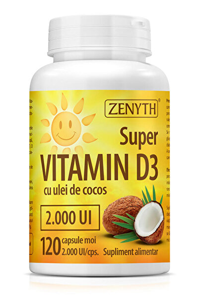 ZENYTH Super Vitamina D3 2000ui 120cps