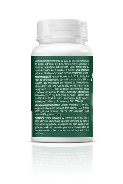 ZENYTH Artrohelp Pain 500mg cu Acid Hialuronic 30cps