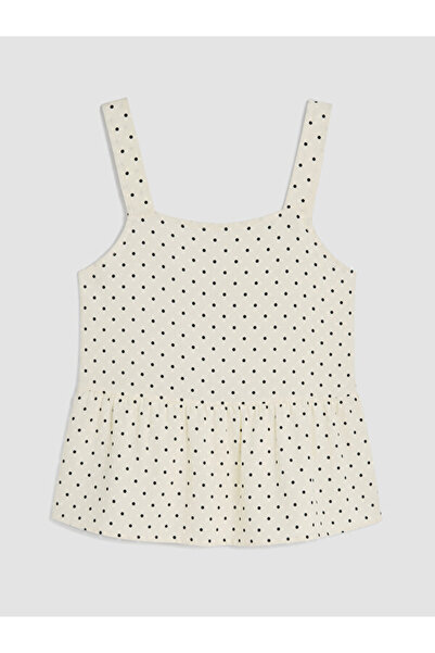 LC Waikiki Esvab • Modern & Stylish Girls' Polka Dot Peplum Blouse