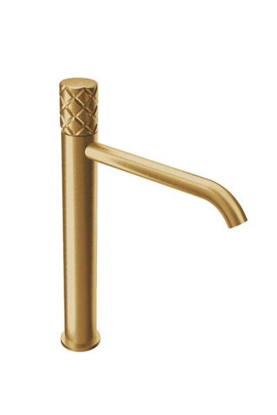 Eurorama Eletta Chester Gold Brushed Ψηλή Μπαταρία Νιπτήρα