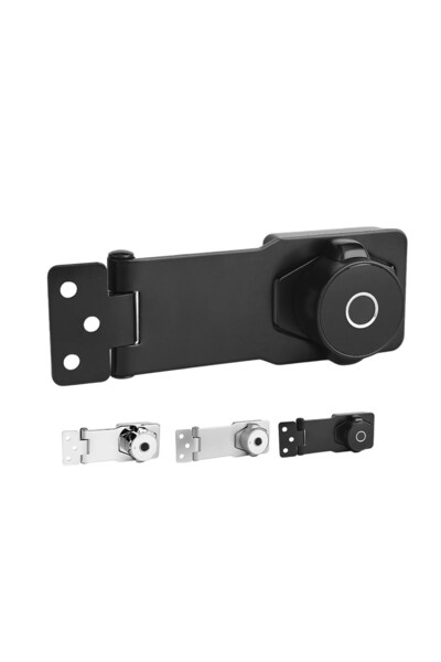 Konk Tools ZD022 Biyometrik Parmak İzli Çelik Dolap Kilidi - 10 cm (Type-C Şa...