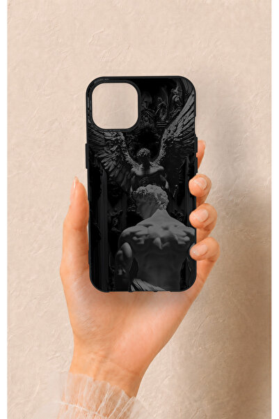 Vip Case iPhone 13 Uyumlu Icarus Desenli Silikon Kılıf