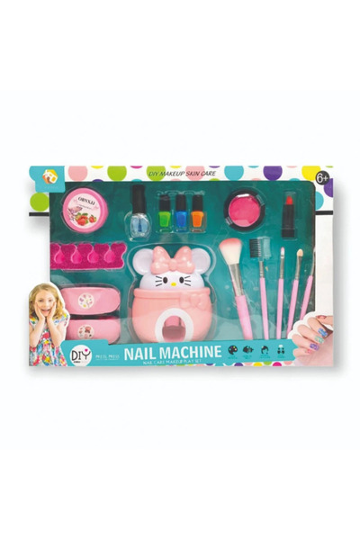 Leno Nail Art And Makeup Pretend Play Set For Girls
