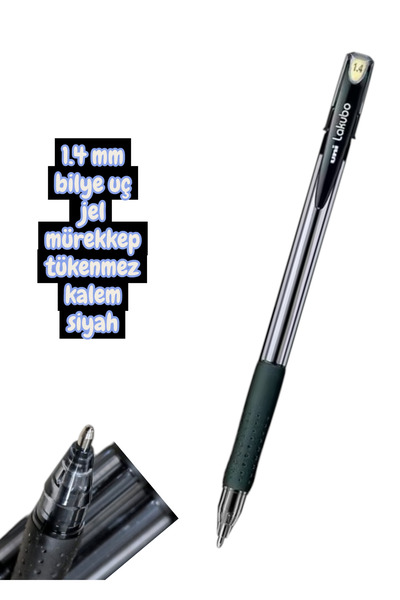 SEYFİKİRTASİYE Uni-Ball Ballpoint Pen Lakubo 1.4 mm Ball Tip Non-Flowing Mode...