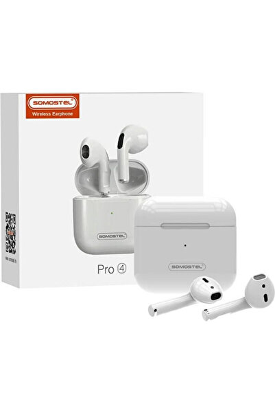 Somostel Căști Bluetooth handsfree intraauriculare PRO4 cu carcasă de încărca...