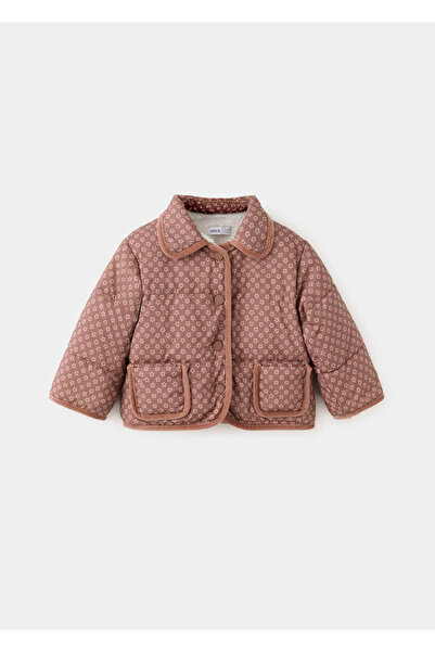 MANGO Baby Düğmeli kapitone anorak