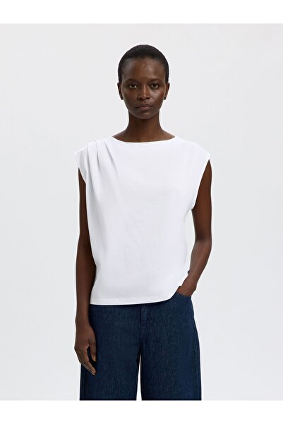 SELECTED Top Baumwoll