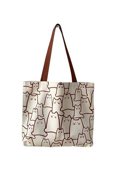 Generic Girls' Cute Shopping Bag in Japanese and Korean style, Women's Large-...