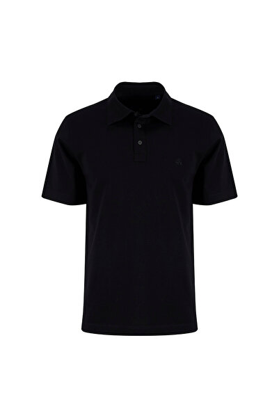 BROOKS BROTHERS Siyah Erkek T-Shirt BBSS26MTS007