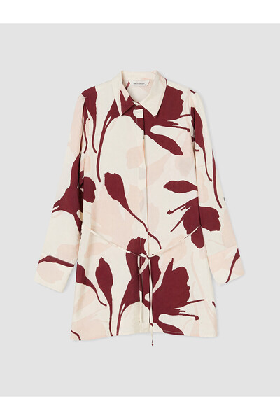 LC Waikiki Trendlucky Women's Floral Shirt Tunic with a Difference