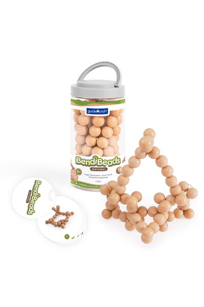 Guidecraft Mărgele flexibile BendiBeads ,