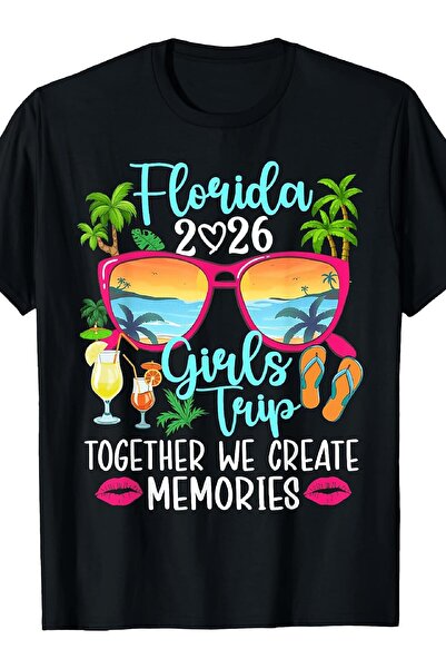 2mcup Girls Trip 2026 Create Memories Florida Vacation T Shirt