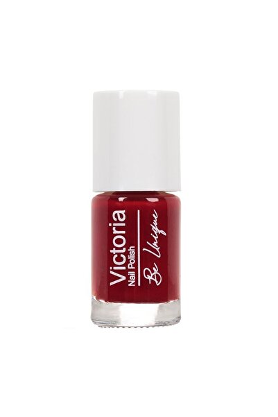 Victoria Ojă clasică pentru unghii, nuanță roșu, 6 ml – culoare intensă și ma...