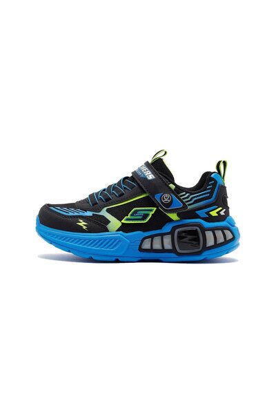 SKECHERS 400151L حذاء رياضي لايت ستورم 3 أسود-أزرق من جاست ستيب