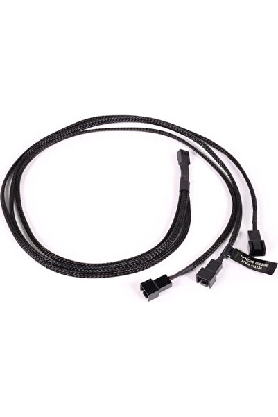 Alphacool Splitter în Y cu 3 pini, 3x 3 pini, 60 cm
