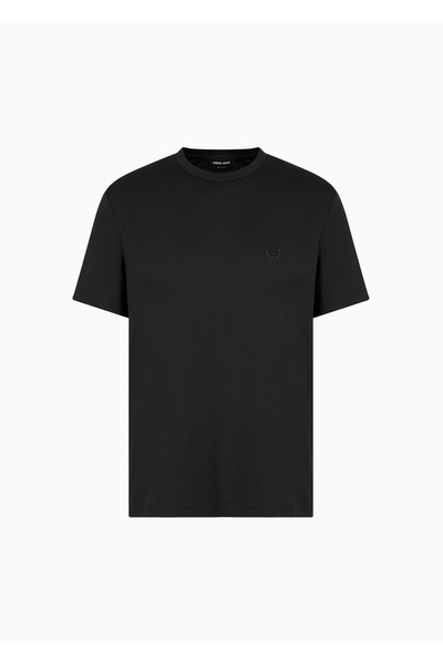 EA7 Emporio Armani Kapsül Nakışlı Pamuklu İnterlok Tişört 3HSM72SJTKZU090.