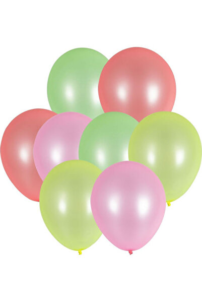 Balloon Set de 8 Baloane Neon Mari