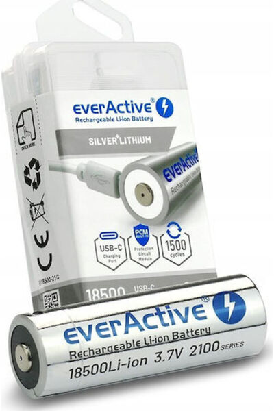 everActive Acumulator reîncărcabil 18500 Li-ion 2100mAh 3.7V 1 buc.