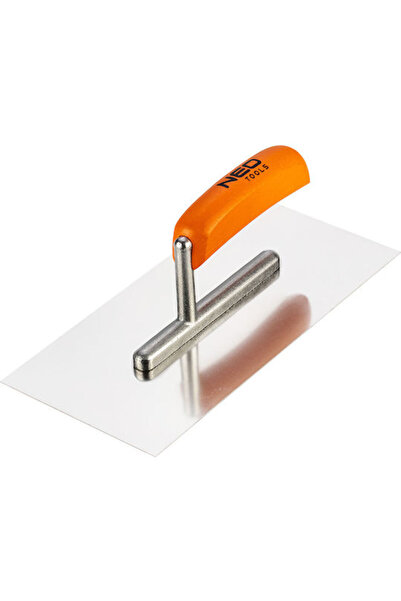 NEO Tools Spatulă metalică pentru gresie/faianță 270x128mm cu mâner din lemn ...