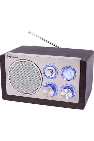 Roadstar HRA-1245 Radio retro de masă electric argintiu
