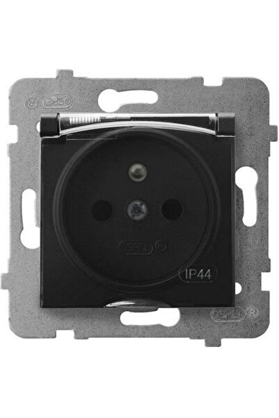 OSPEL Aria Priză electrică cu o singură perete, impermeabilă, cu capac transp...