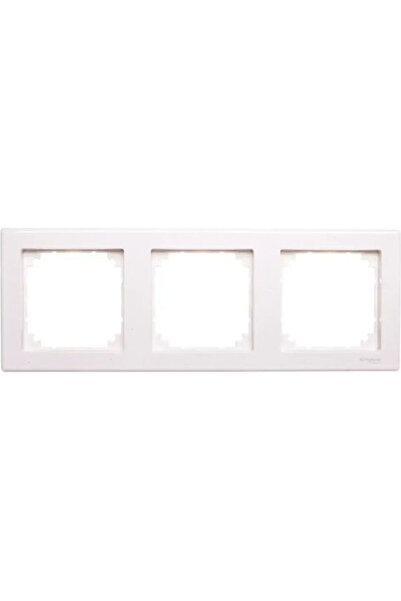 Schneider Electric Merten M-smart Frame Triple Alb Polar Mtn478319
