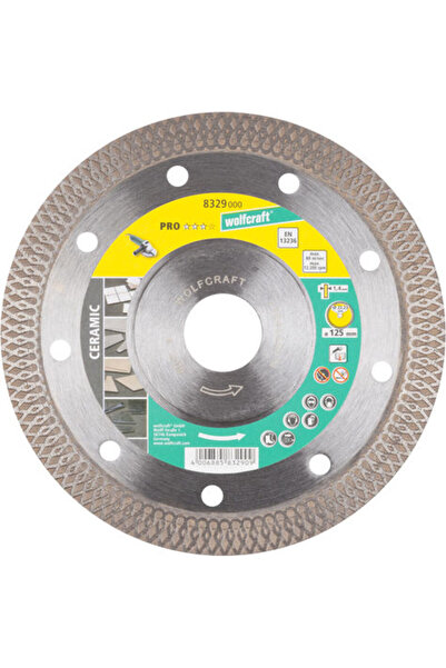 Wolfcraft Discuri diamantate de tăiere 125x22/10 Pro Ceramic Turbo Wf8329000