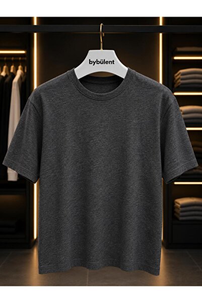 BYBÜLENT Honeycomb Dobby Slim Fit Fabric T-Shirt