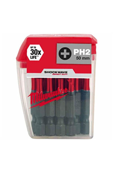 Milwaukee Set de biți de șurubelniță Shockwave 10 bucăți, tip cruce: 4932430855