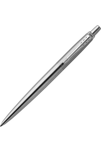 Parker Pix Jotter Gri cu cerneală albastră, Oțel inoxidabil, Cod: 1953205