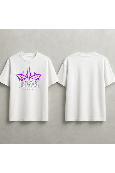 EFEVRA Evil Energy Eye Print Oversized T-Shirt