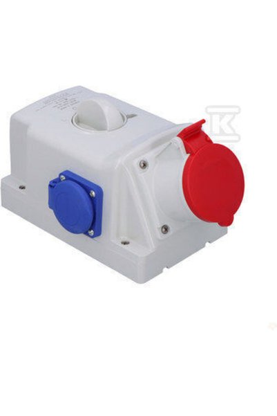 SCAME Gn.z Wyl.l-0-p 16A 5P 2x230V IP44 Opti