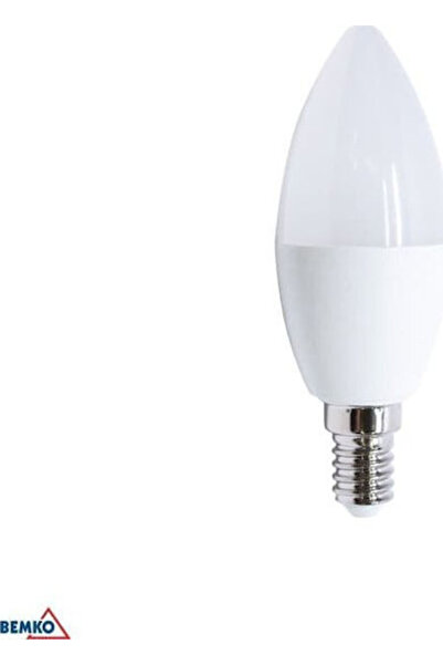Bemko Bec LED 7.5W 105mm pentru soclu E14 și formă C37 Alb Cald 720lm Cod: D8...