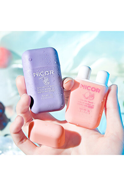 Nicor 1 قطعة مبخرة أنفية محمولة للعلاج العطري، عصا نشر شخصية بالزيوت العطرية، بالمنثول المنعش لتخفيف التوتر والقلق، تهدئ وتريح وتعزز التركيز
